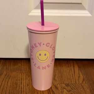 STONEY CLOVER LANE X TARGET LIMITED EDITION 24.7 oz STAINLESS STEEL TUMBLER Pink
